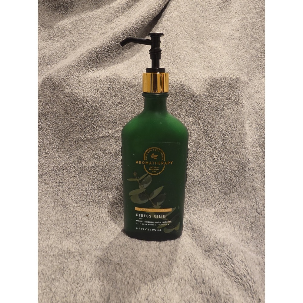 Bath And Body Works Aromatherapy Stress Relief Body Lotion‎ Eucalyptus Spearmint